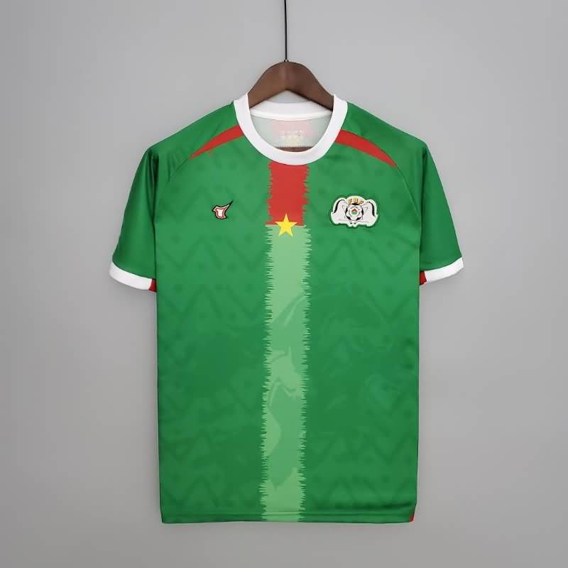 Thailand Quality(AAA) 22/23 Burkina Faso Green Soccer Jersey