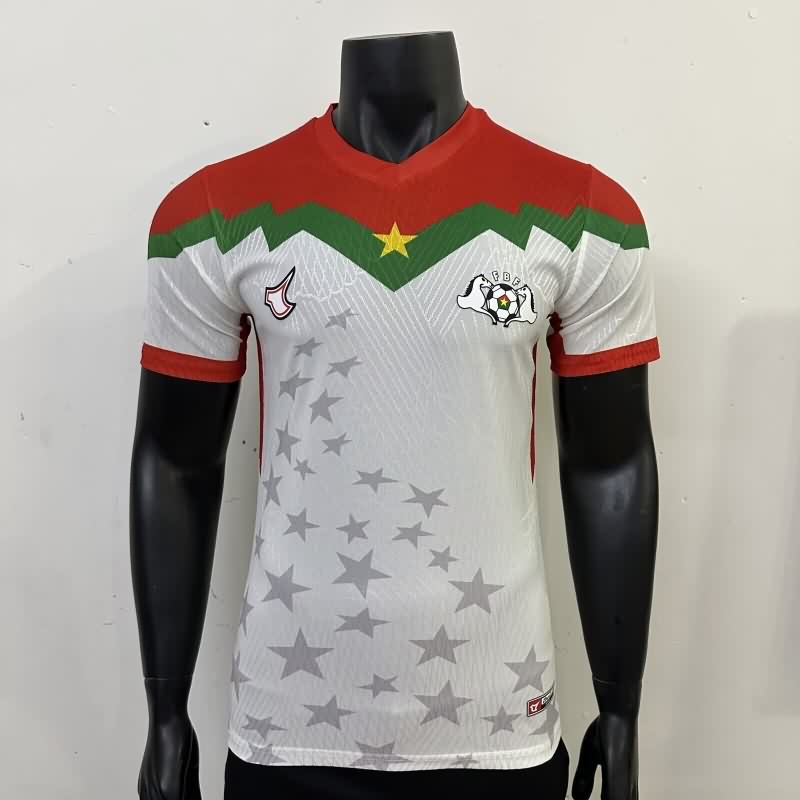 Thailand Quality(AAA) 2025 Burkina Faso Away Soccer Jersey (Player)