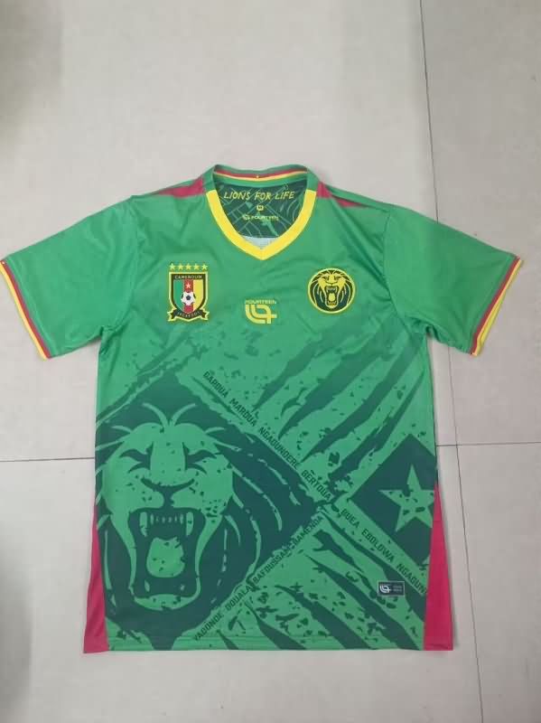 Thailand Quality(AAA) 2025 Cameroon Home Soccer Jersey