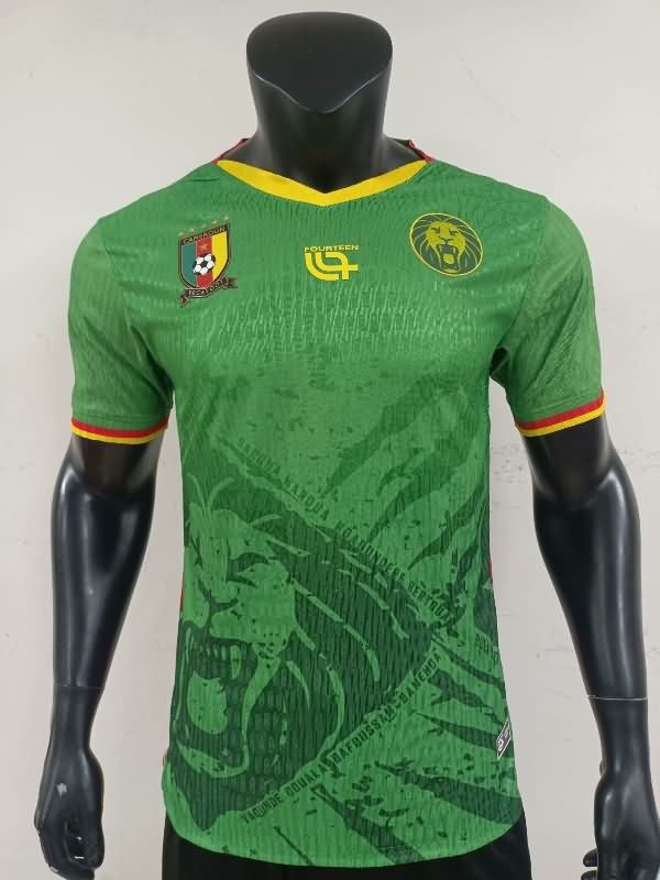 Thailand Quality(AAA) 2025 Cameroon Home Soccer Jersey (Player)