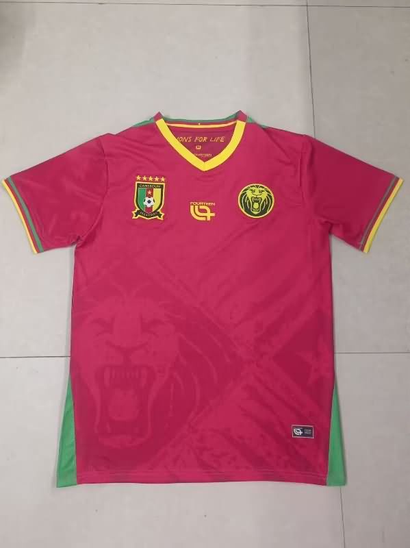 Thailand Quality(AAA) 2025 Cameroon Third Soccer Jersey