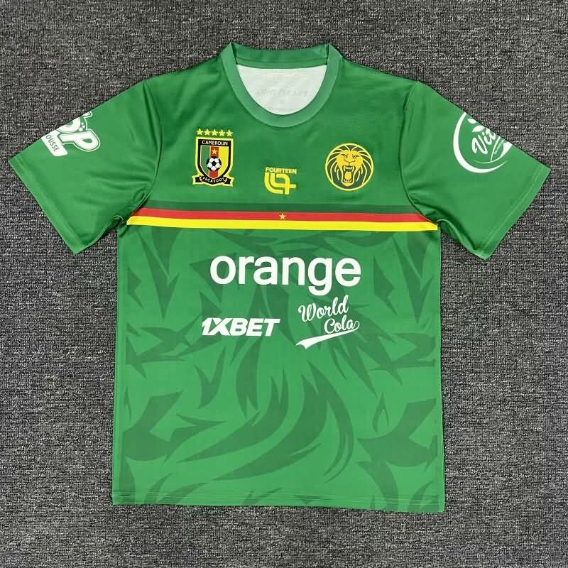 Thailand Quality(AAA) 2025 Cameroon Training Soccer Jersey 02