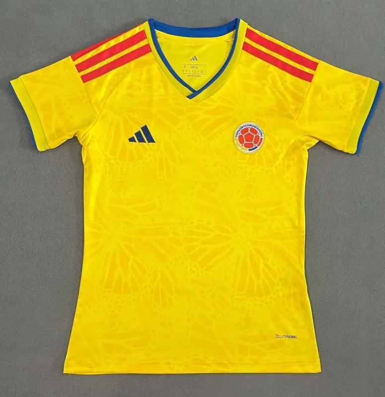 Thailand Quality(AAA) 25/26 Colombia Home Women Soccer Jersey