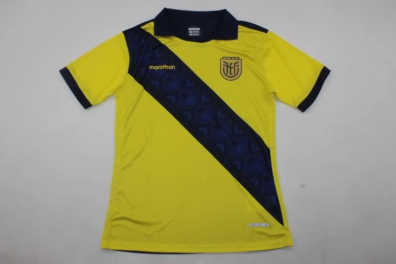 Thailand Quality(AAA) 2024 Ecuador Home Soccer Jersey