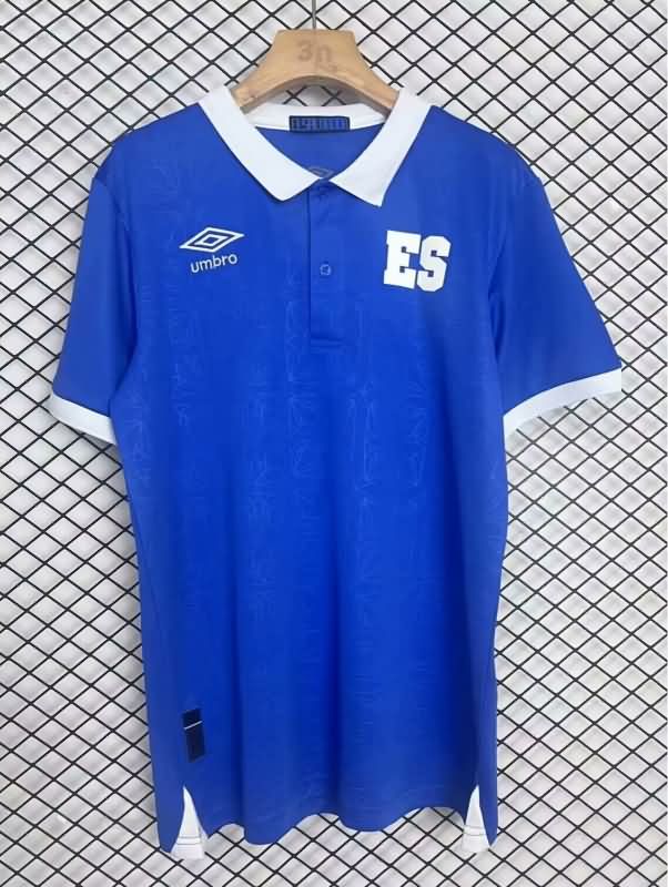 Thailand Quality(AAA) 2025 El Salvador Home Soccer Jersey