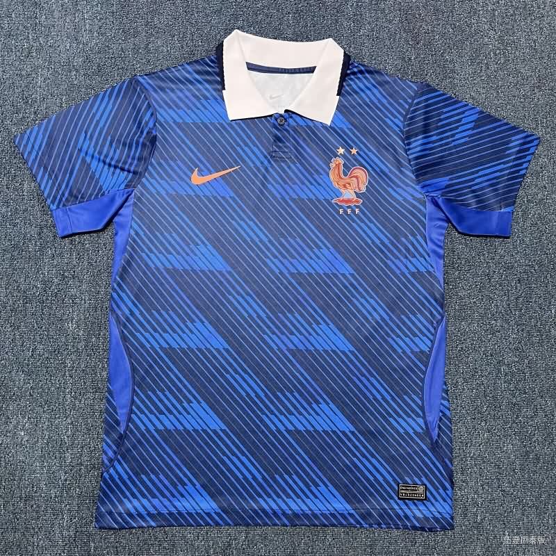 Thailand Quality(AAA) 2026 France Home Soccer Jersey
