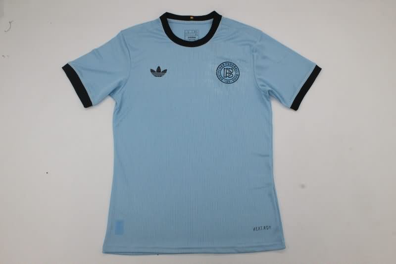 Thailand Quality(AAA) 125th Germany Anniversary Goalkeeper Blue Soccer Jersey