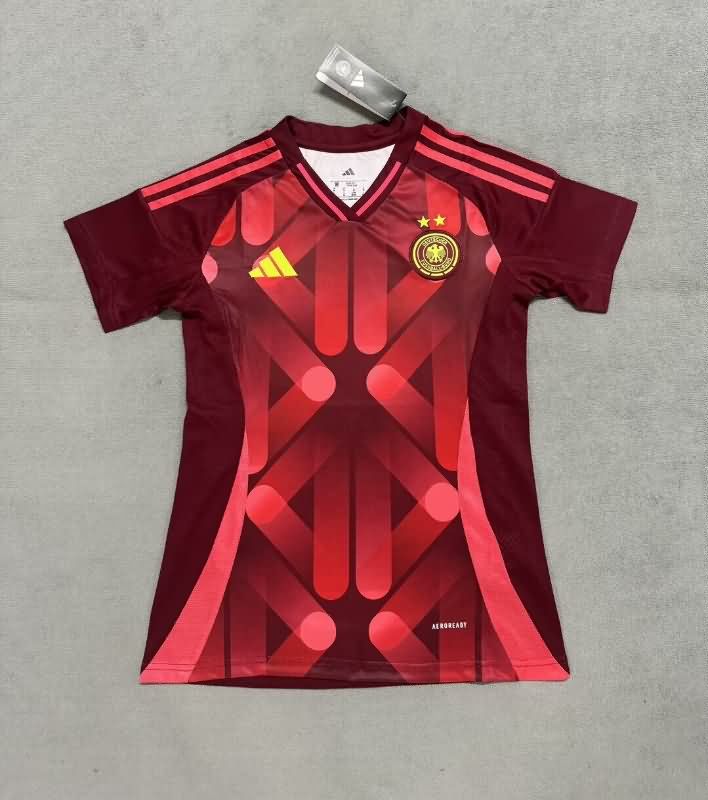 Thailand Quality(AAA) 2025 Germany Female EURO Away Women Soccer Jersey