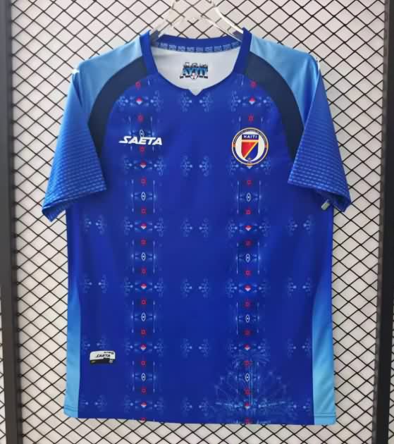 Thailand Quality(AAA) 2026 Haiti Home Soccer Jersey