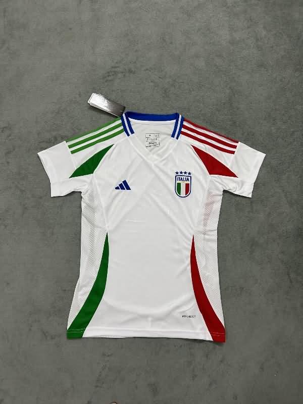 Thailand Quality(AAA) 2024 Italy Away Women Soccer Jersey