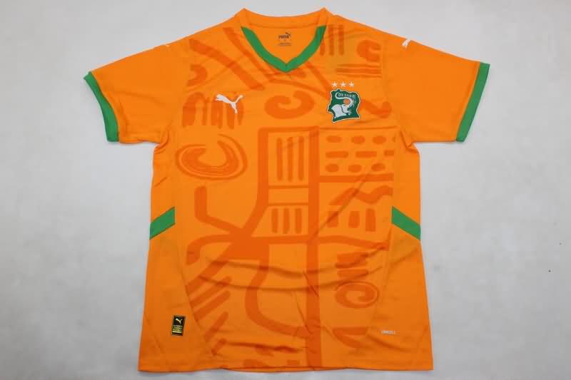 Thailand Quality(AAA) 2024 Ivory Home Soccer Jersey