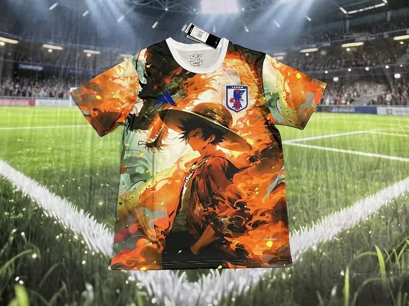 Thailand Quality(AAA) 2025 Japan Special Soccer Jersey 124