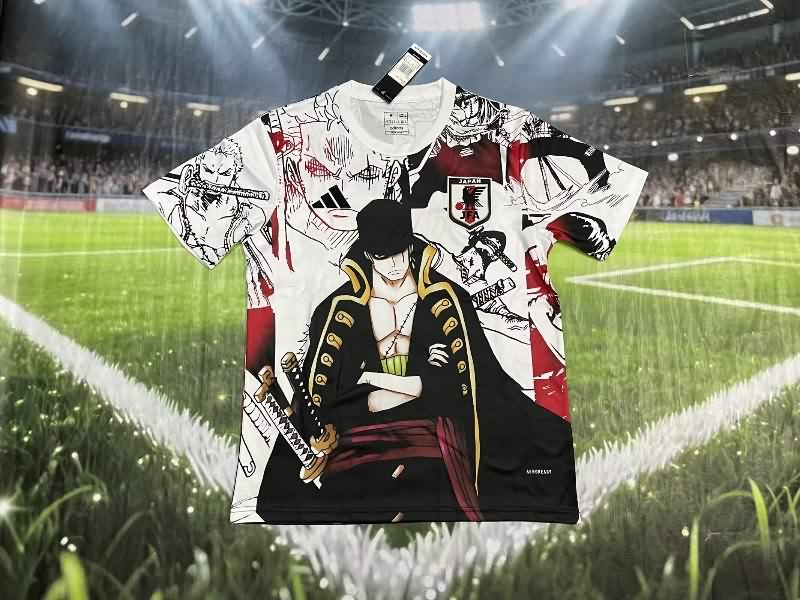 Thailand Quality(AAA) 2025 Japan Special Soccer Jersey 125