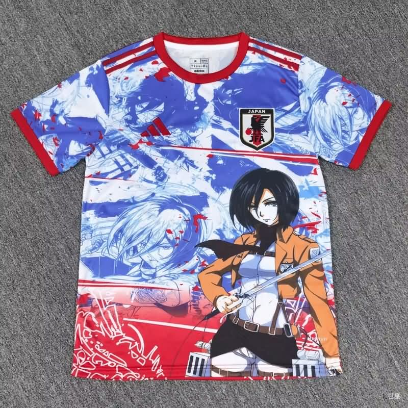 Thailand Quality(AAA) 2025 Japan Special Soccer Jersey 90