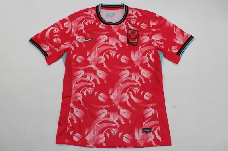 Thailand Quality(AAA) 2024 Korea Home Soccer Jersey