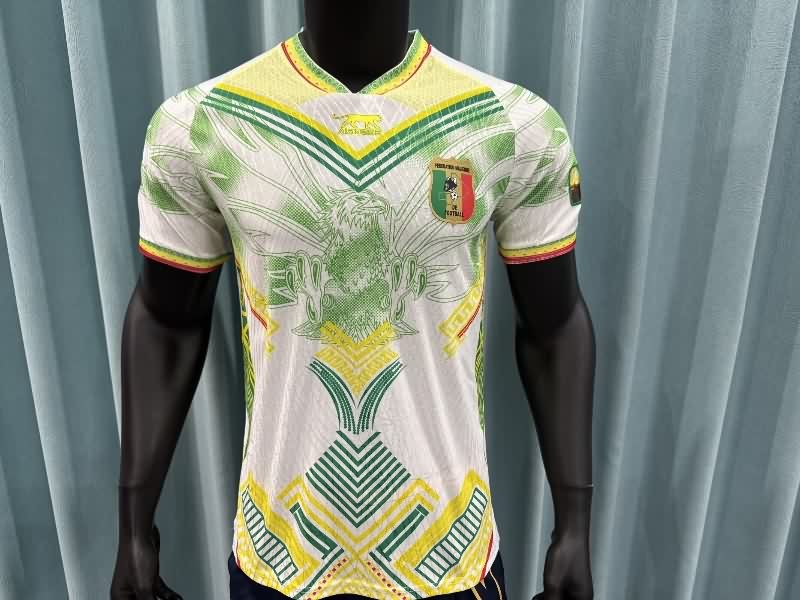 Thailand Quality(AAA) 2026 Mali White Soccer Jersey (Player) 02