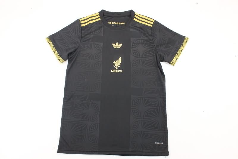 Thailand Quality(AAA) 2025 Mexico Gold Cup Black Soccer Jersey