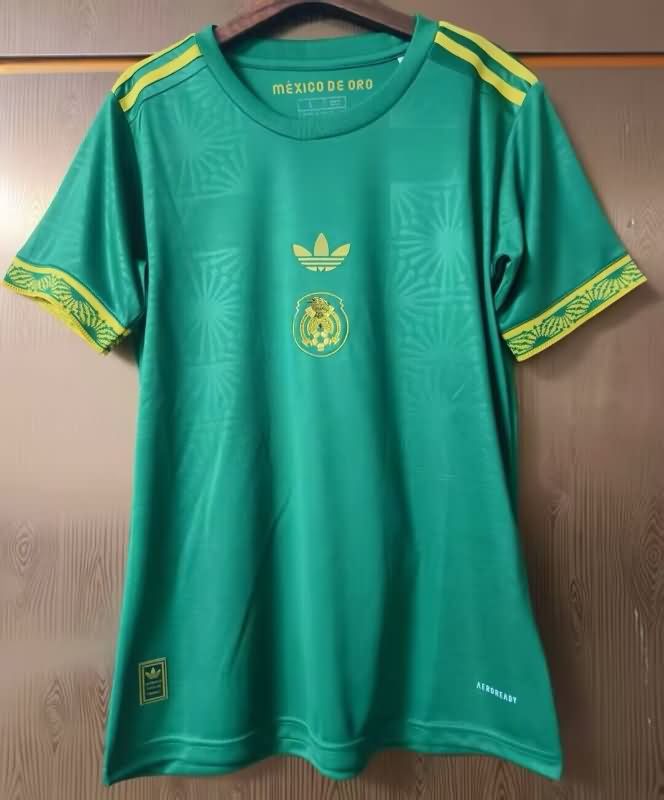 Thailand Quality(AAA) 2025 Mexico Gold Cup Green Soccer Jersey
