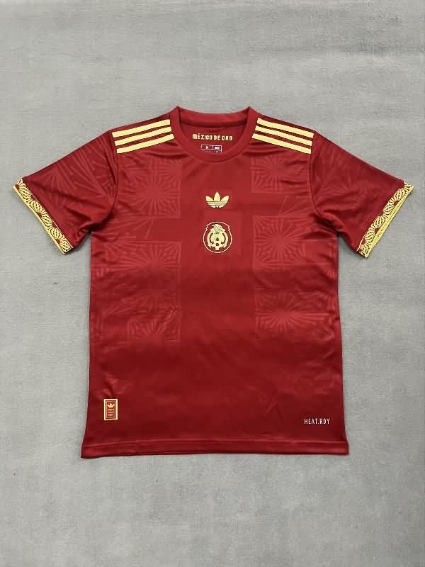 Thailand Quality(AAA) 2025 Mexico Gold Cup Red Soccer Jersey
