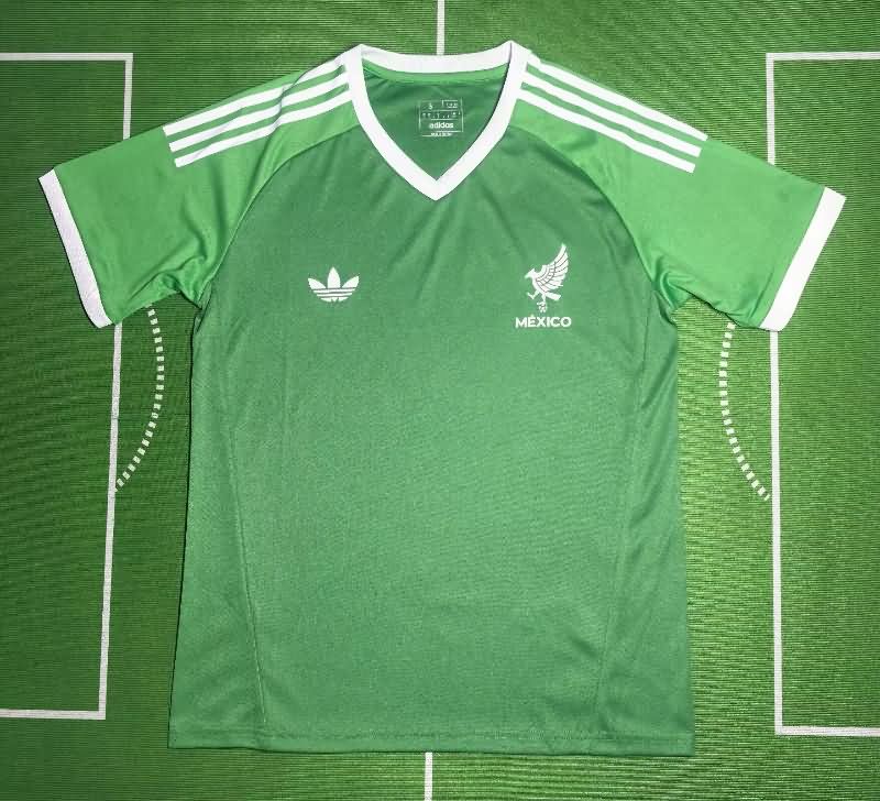 Thailand Quality(AAA) 2025 Mexico Training Soccer Jersey 02