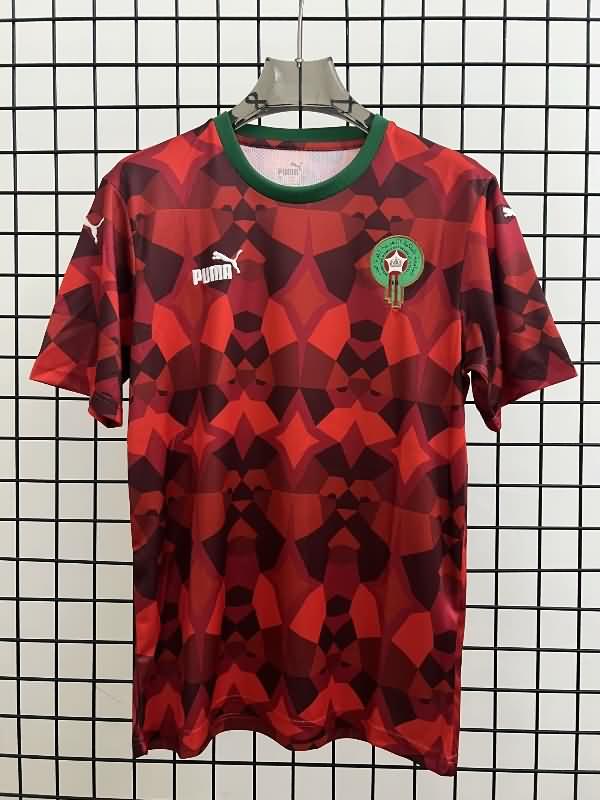 Thailand Quality(AAA) 2023 Morocco Home Soccer Jersey