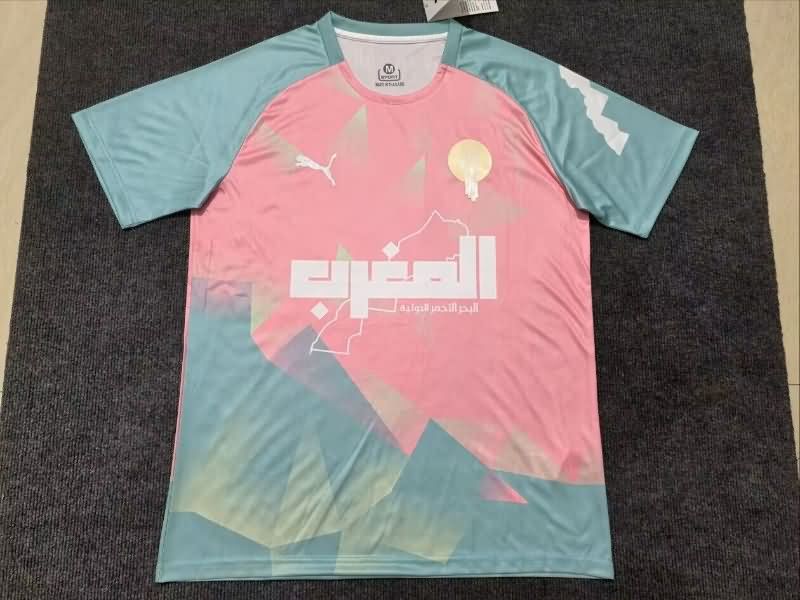 Thailand Quality(AAA) 2025 Morocco Special Soccer Jersey 02