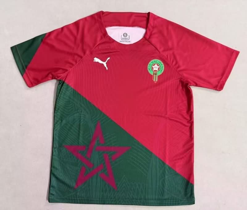 Thailand Quality(AAA) 2025 Morocco Special Soccer Jersey 04