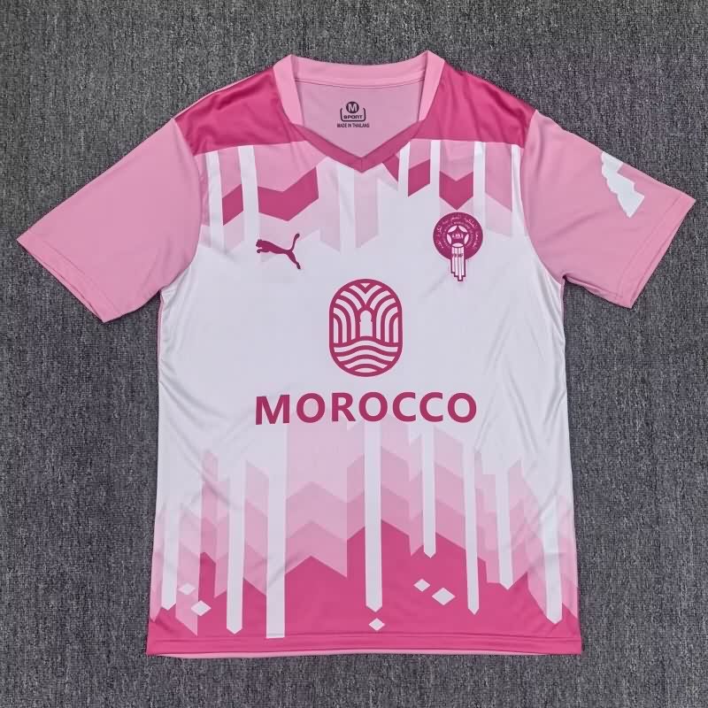 Thailand Quality(AAA) 2025 Morocco Special Soccer Jersey 06