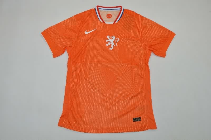 Thailand Quality(AAA) 2025 Netherlands Home Soccer Jersey (Player)