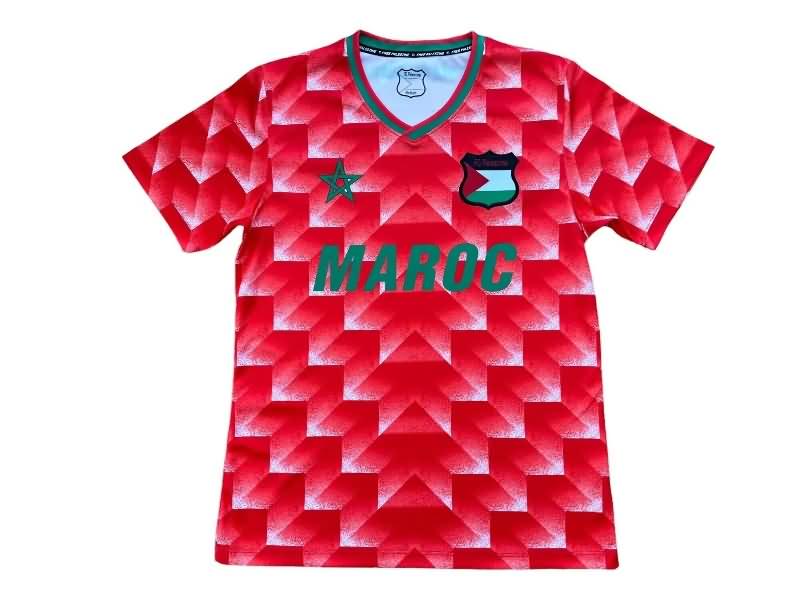 Thailand Quality(AAA) 2024 Palestine Red Soccer Jersey