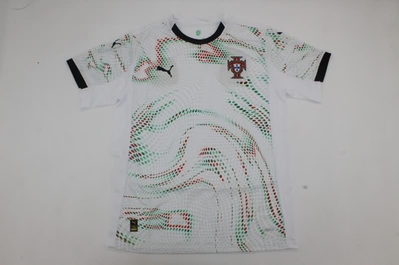 Thailand Quality(AAA) 2025 Portugal Away Soccer Jersey (Player)