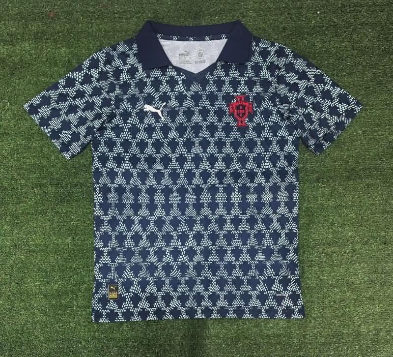 Thailand Quality(AAA) 2025 Portugal Training Soccer Jersey 03