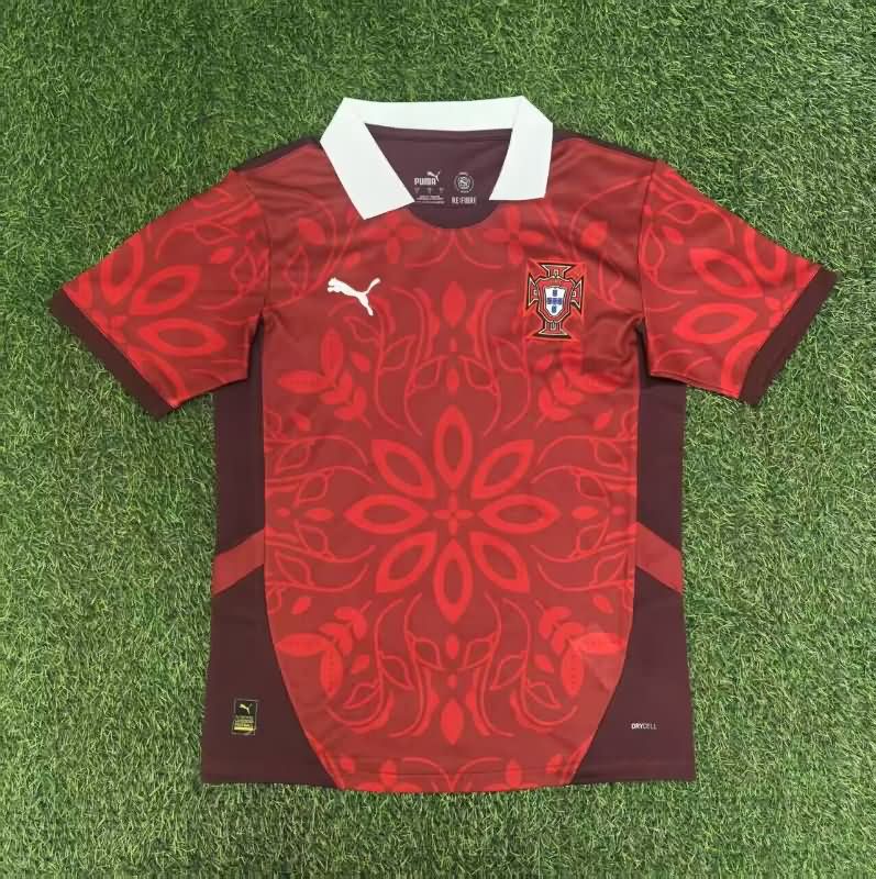 Thailand Quality(AAA) 2025 Portugal Training Soccer Jersey 07