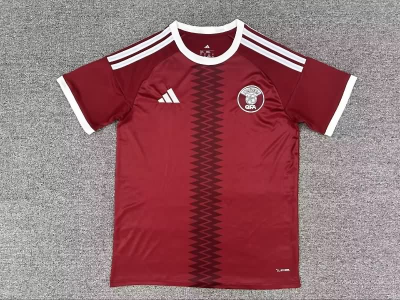Thailand Quality(AAA) 2026 Qatar Home Soccer Jersey