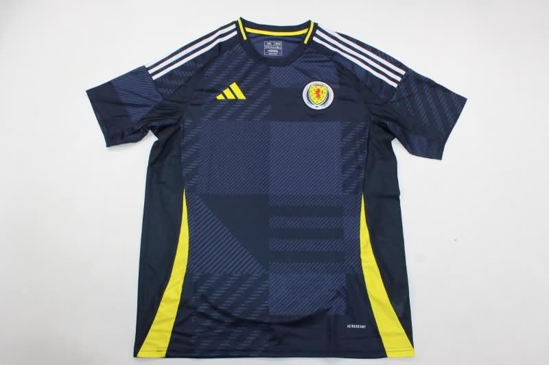 Thailand Quality(AAA) 2024 Scotland Home Soccer Jersey