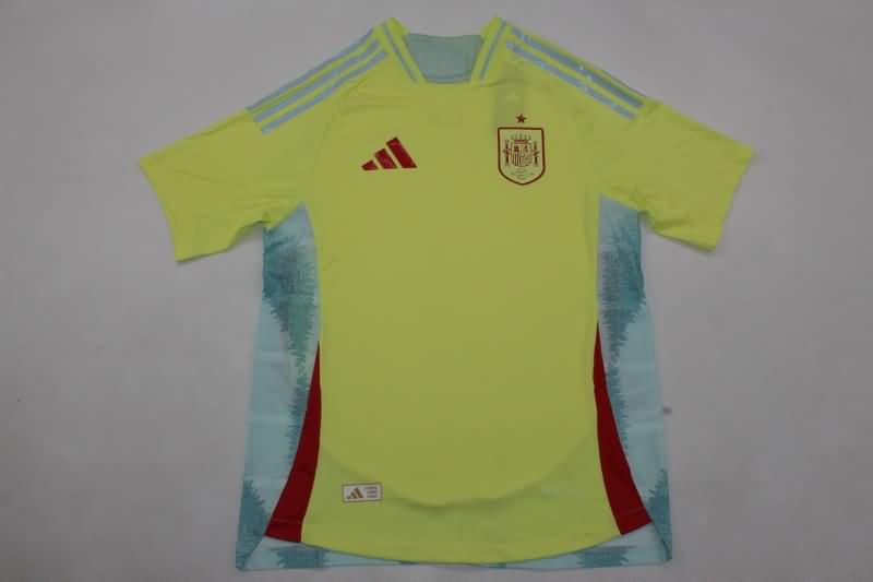 Thailand Quality(AAA) 2024 Spain Away Soccer Jersey (Player)