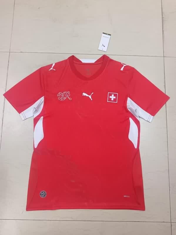 Thailand Quality(AAA) 25/26 Switzerland Home Soccer Jersey