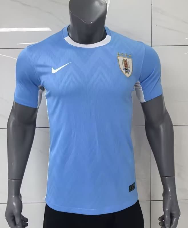 Thailand Quality(AAA) 2025 Uruguay Home Soccer Jersey