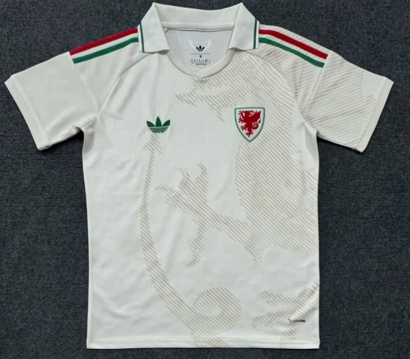 Thailand Quality(AAA) 2026 Wales Away Soccer Jersey