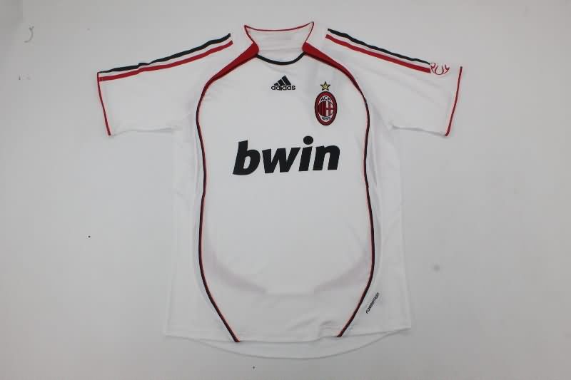 Thailand Quality(AAA) 2006/07 AC Milan Away Retro Soccer Jersey (Player)