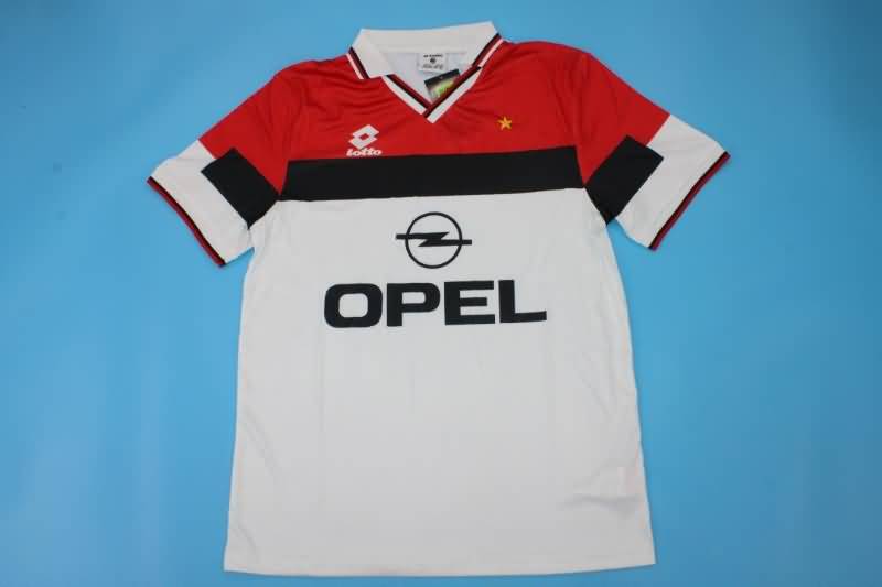 Thailand Quality(AAA) 1994/95 AC Milan Away Retro Soccer Jersey