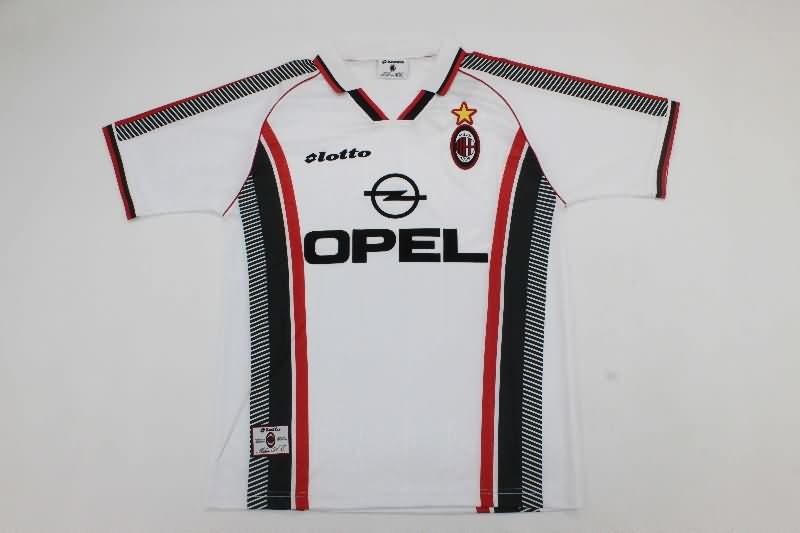 Thailand Quality(AAA) 1997/98 AC Milan Third Retro Soccer Jersey