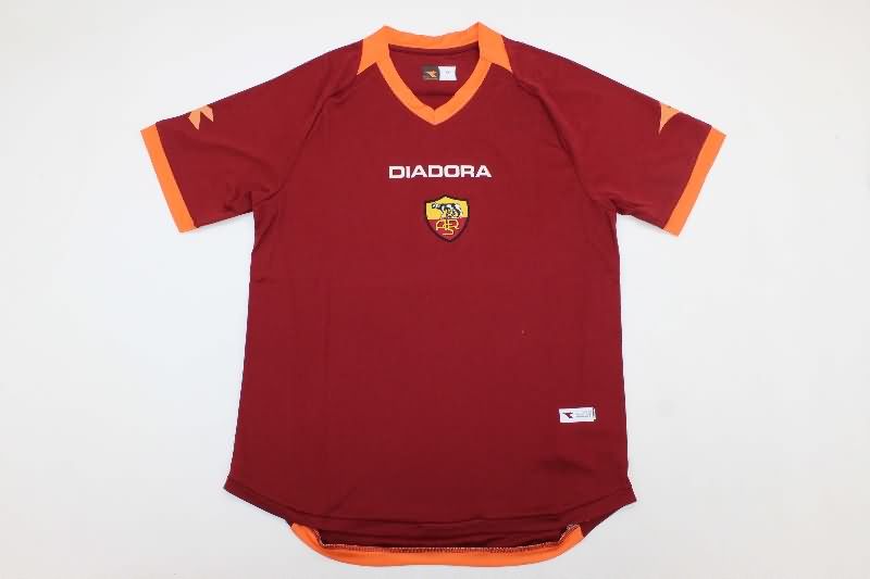 Thailand Quality(AAA) 2006/07 AS Roma Home Retro Soccer Jersey
