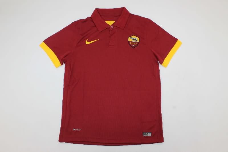 Thailand Quality(AAA) 2014/15 AS Roma Home Retro Soccer Jersey