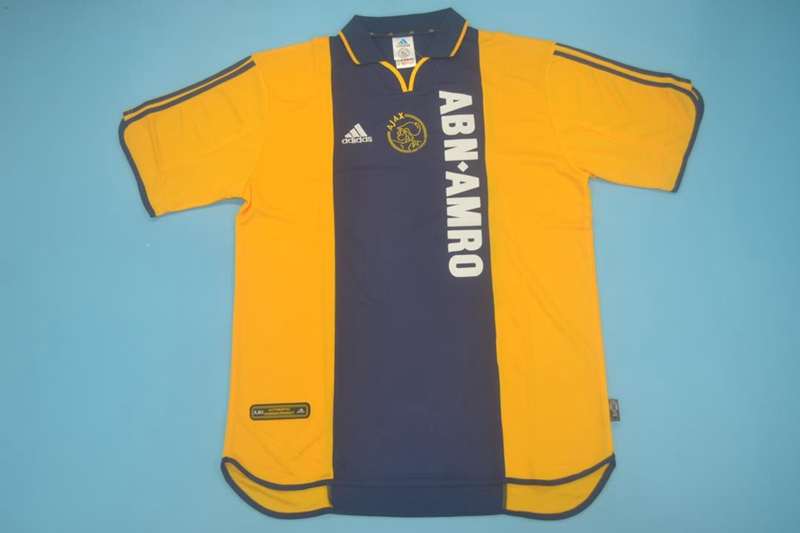 Thailand Quality(AAA) 2000/01 Ajax Away Retro Soccer Jersey