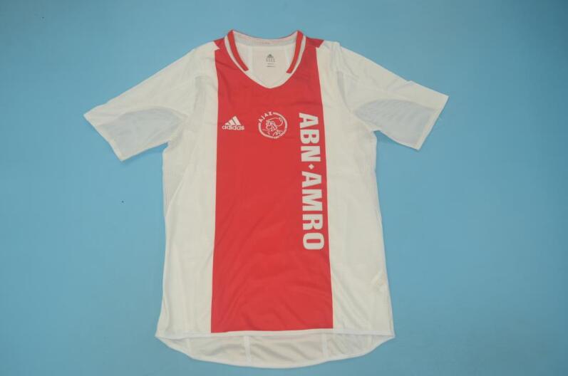 Thailand Quality(AAA) 2004/05 Ajax Home Retro Soccer Jersey