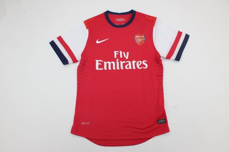 Thailand Quality(AAA) 2012/13 Arsenal Home Retro Soccer Jersey (Player)
