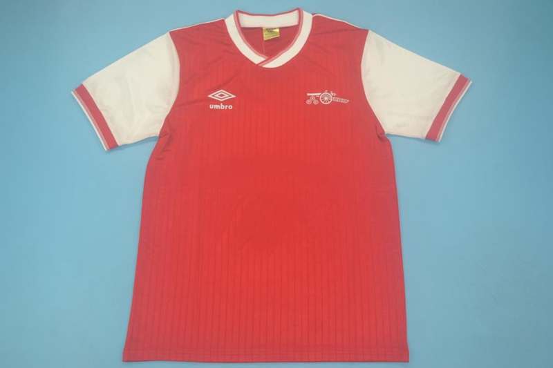 Thailand Quality(AAA) 1984/85 Arsenal Home Retro Soccer Jersey