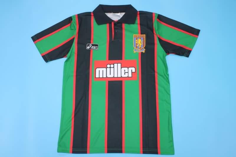 Thailand Quality(AAA) 1993/95 Aston Villa Away Retro Soccer Jersey