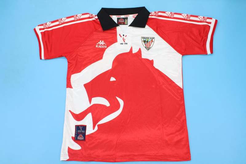 Thailand Quality(AAA) 1997/98 Athletic Bilbao Home Retro Soccer Jersey